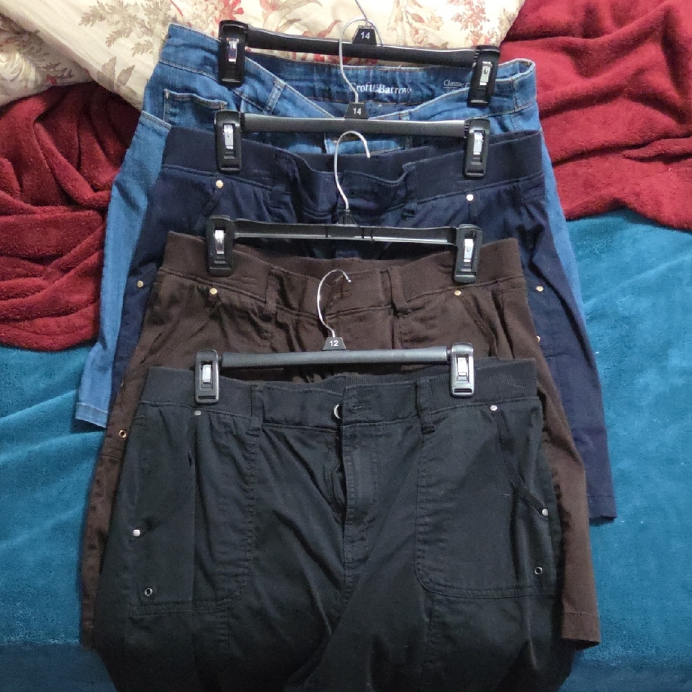 Croft & Barrow Women's Skorts Collection - Black, Brown, Navy, Blue